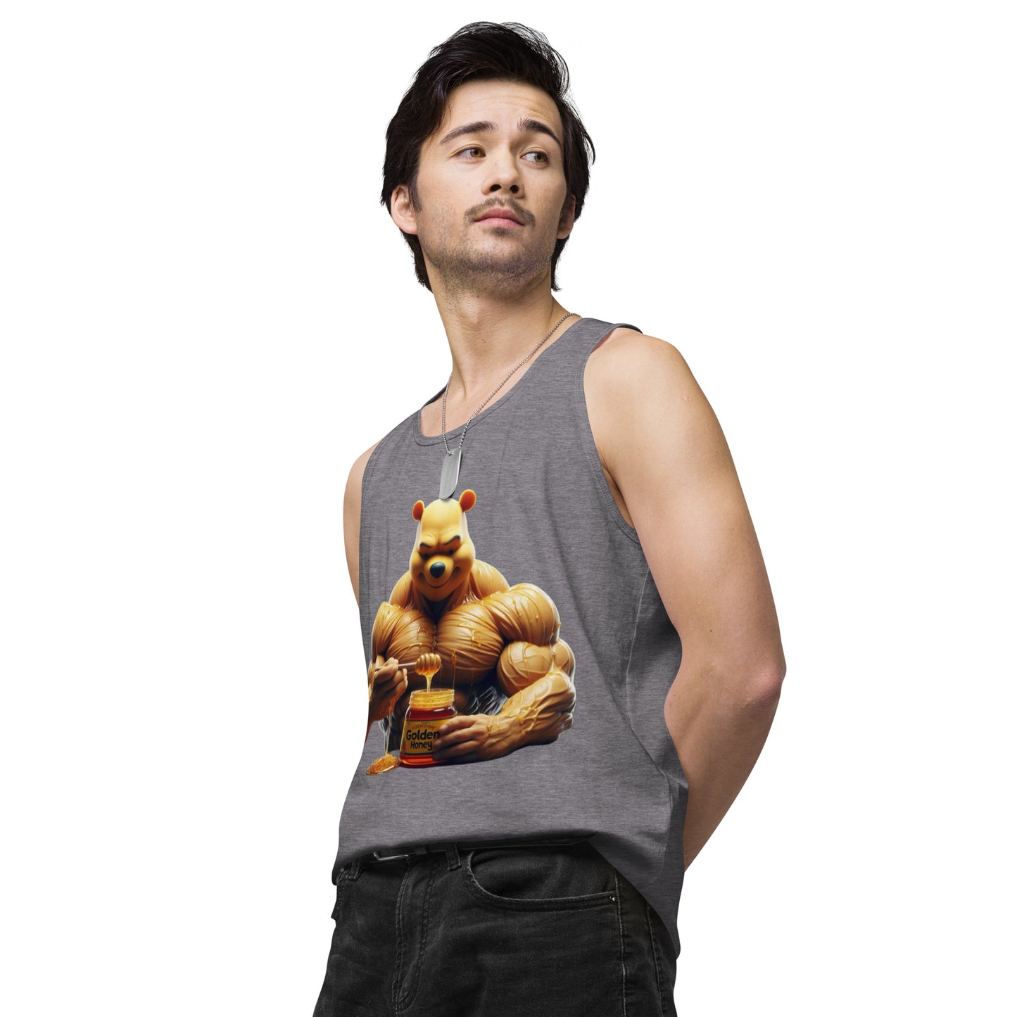 The Big Puh - Men’s premium tank top