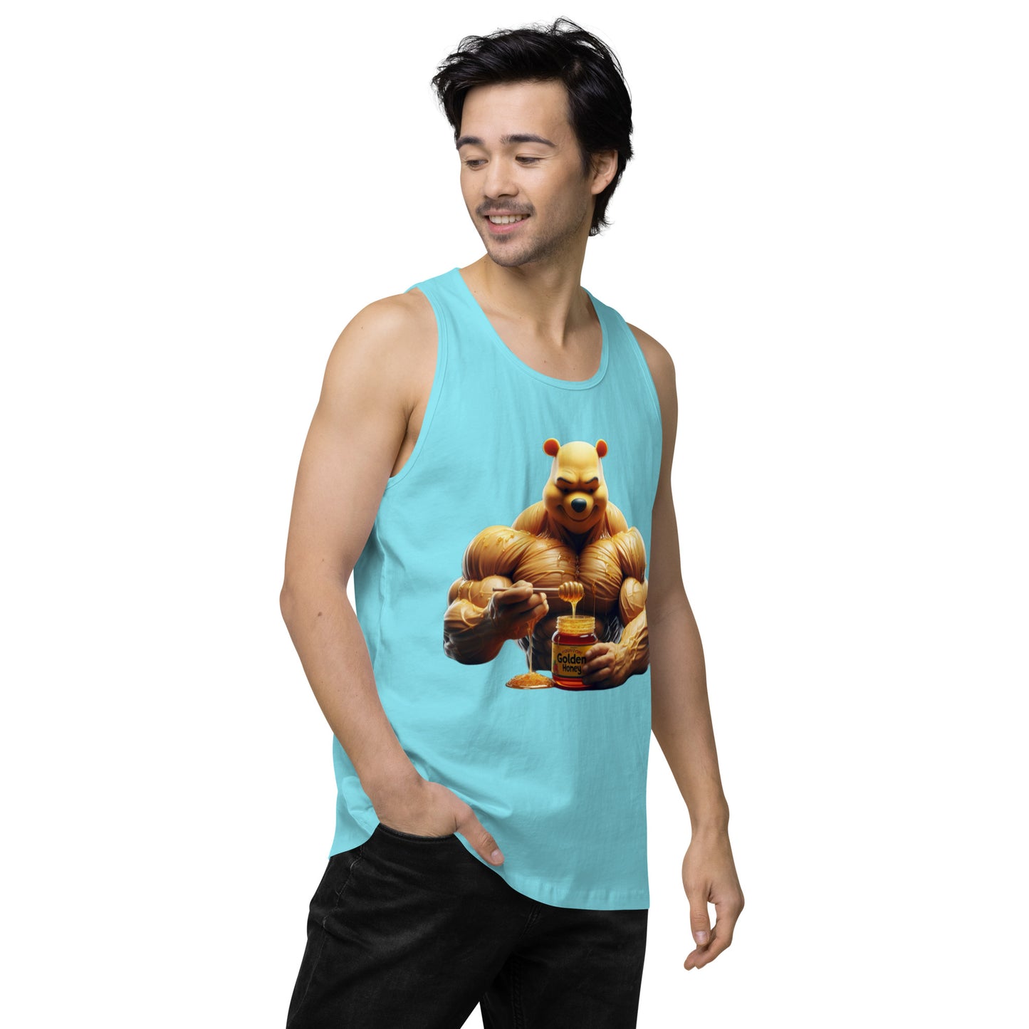 The Big Puh - Men’s premium tank top